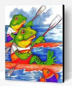 American Bullfrogs Paint By Number