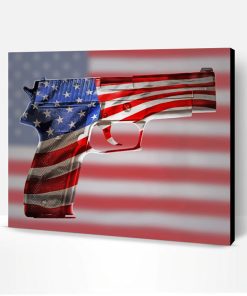 American Gun Paint By Number