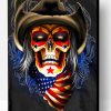 American Skull Paint By Number
