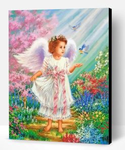 Little Angel Girl Paint By Number