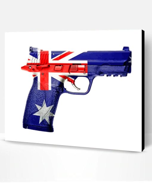 Australian Gun Paint By Number