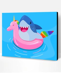 Baby Shark Paint By Number