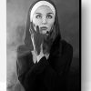 Black And White Nun Paint By Number