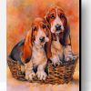 Basset Hound Dogs Paint By Number