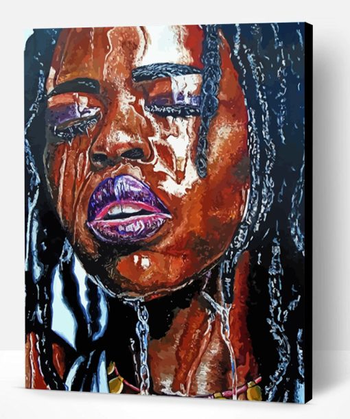 Black Woman Paint By Number