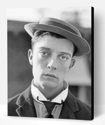 Buster Keaton Paint By Number