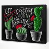 Cactus Quote Paint By Number
