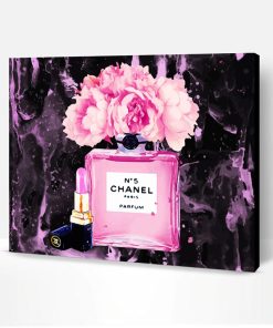 Chanel Perfume And Lipstick Paint By Number