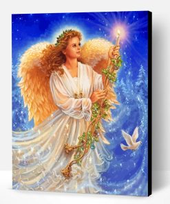 Christmas Angel Paint By Number