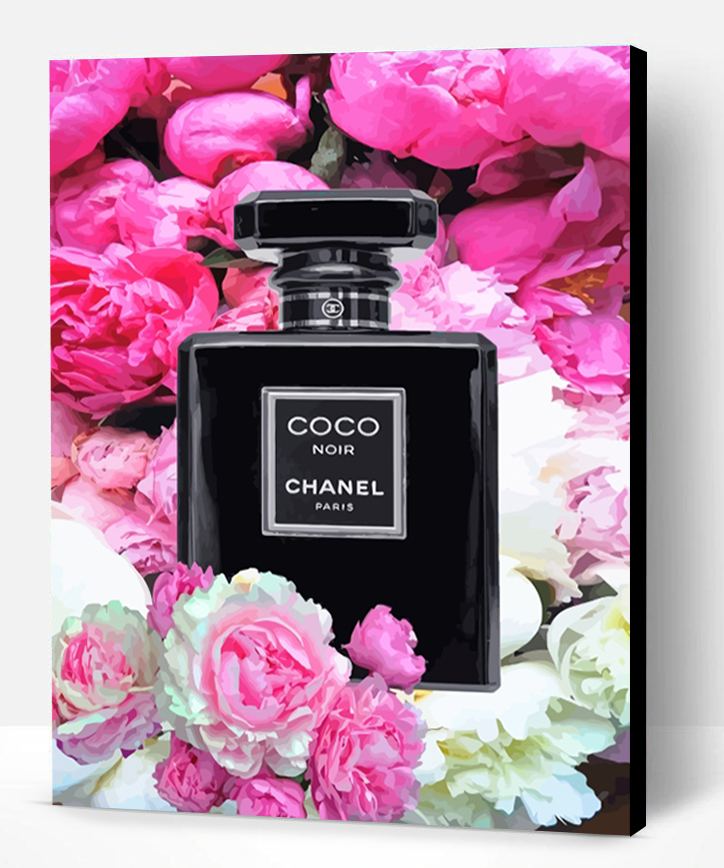 Black Coco Chanel Paint By Numbers - Paint By Numbers PRO