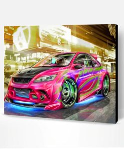 Cool Car Paint By Number