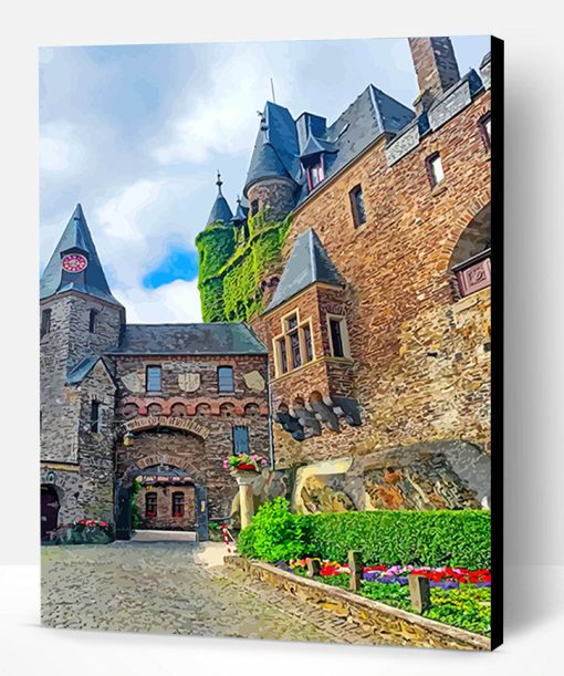 Cool Cochem Castle Paint By Number