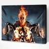 Cool Ghost Rider Paint By Number