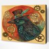 Crow Steampunk Paint By Number