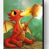 Cute Baby Dragon Paint By Number