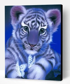 Cute Baby Tiger Paint By Number