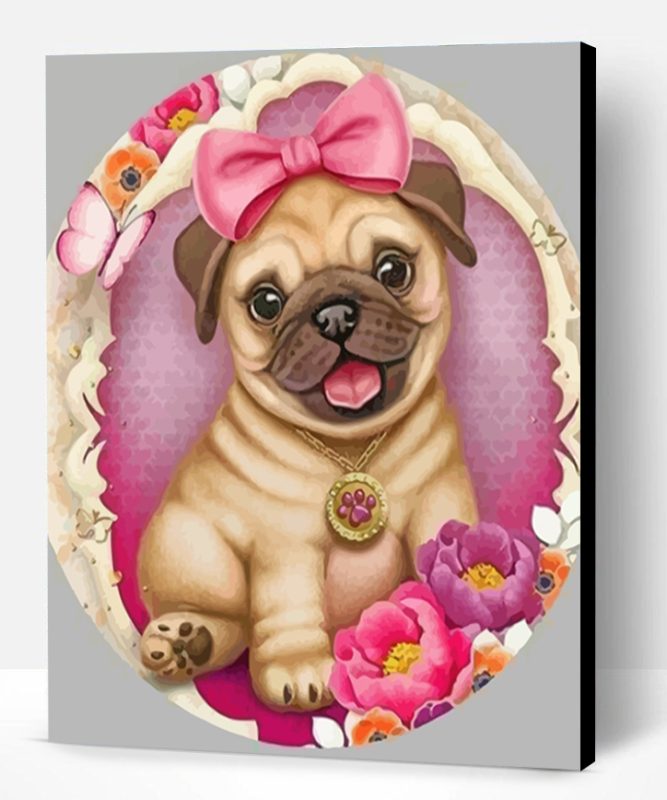 Cute Dog Paint By Number