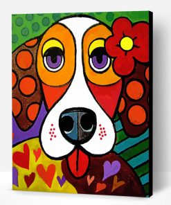 Cute Dog Paint By Number