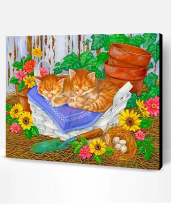 Cute Kitties Paint By Number