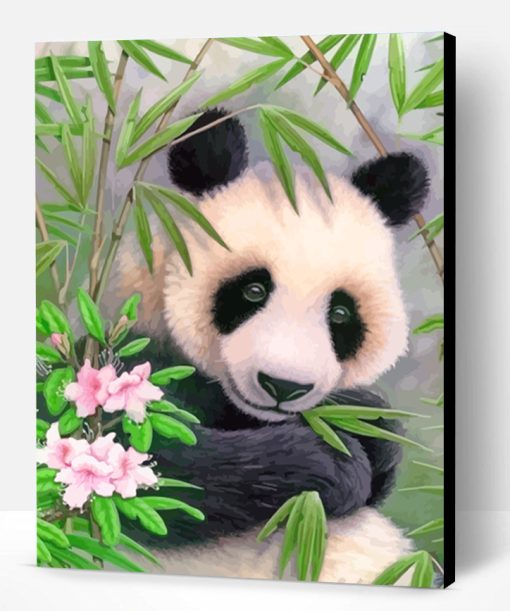 Cute Panda Paint By Number