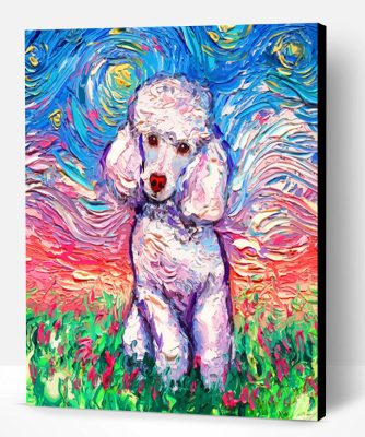 Cute Poodle Paint By Number