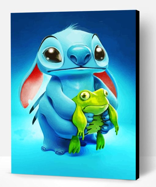 Cute Stitch Paint By Number