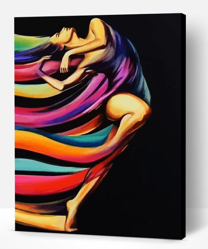 Dancing Woman Paint By Number