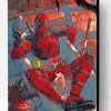 Deadpool Bathub Paint By Number