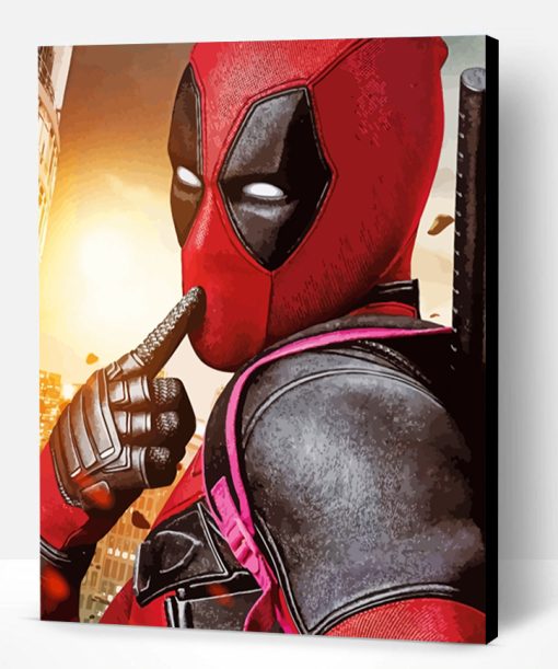 Deadpool Paint By Number