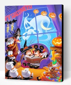 Disney Halloween Paint By Number