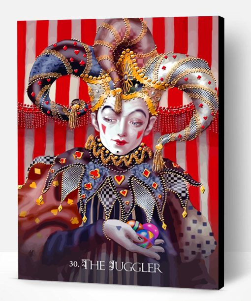 Divine Circus Oracle Deck Paint By Number