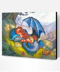 Dragon Nanny Paint By Number