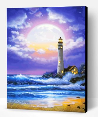 Dreams Lighthouse Paint By Number