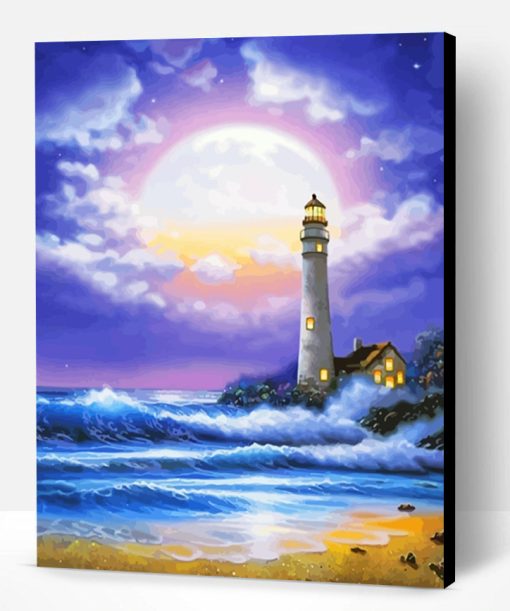 Dreams Lighthouse Paint By Number