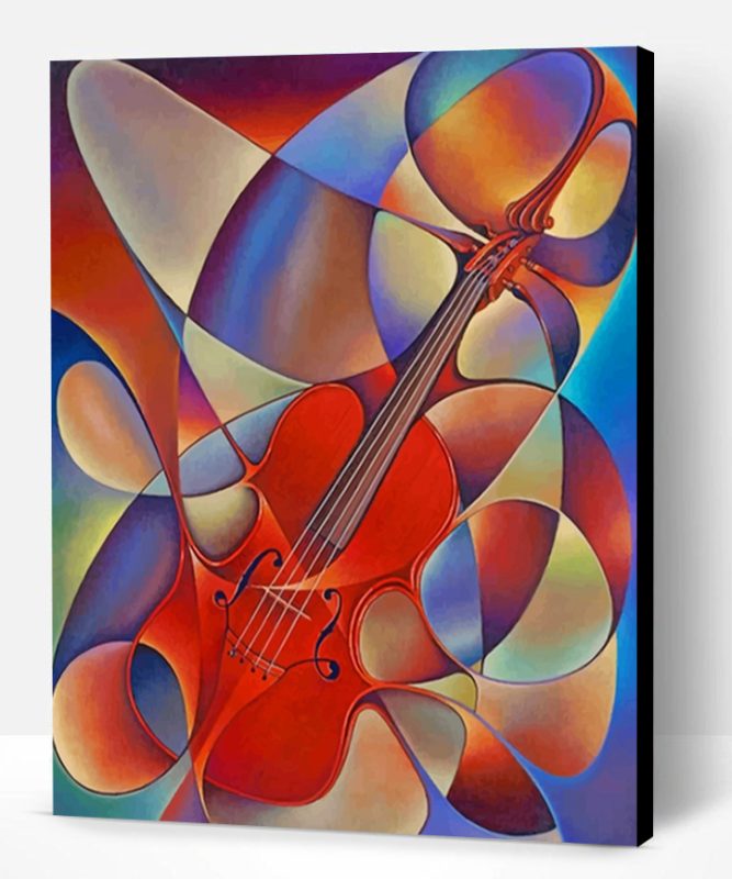 Dynamic Violin Paint By Number