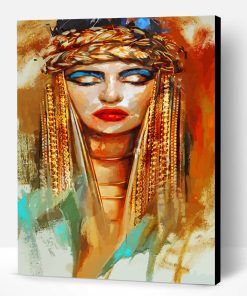 Egyptian Woman Paint By Number