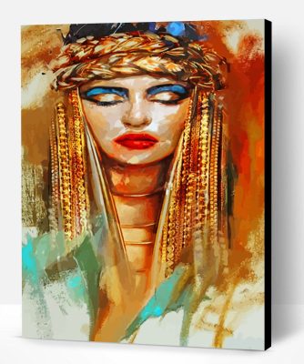 Egyptian Woman Paint By Number