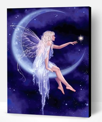 Fairy Moon Paint By Number