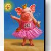 Fairy Pig Paint By Number