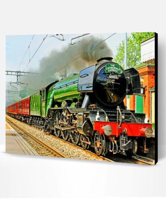 Flying Scotsman Paint By Number