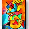 Geometric Abstract Art Paint By Number