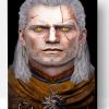 Geralt Of Rivia Illustration Paint By Number