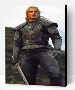 Geralt Of Rivia The witcher Paint By Number