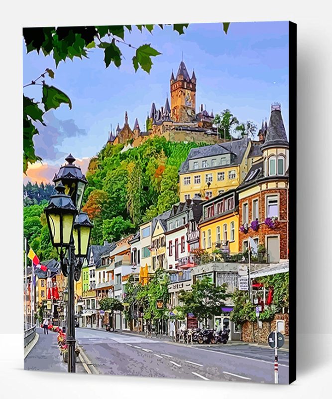 Germany Cochem Castle Paint By Number