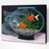 Goldfish In A Bowl Paint By Number