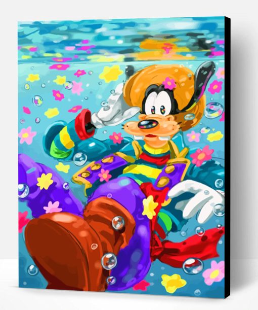 Goofy Disney Paint By Number