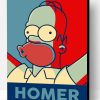 Homer Simpson Paint By Number