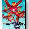 Iron Man Avengers Paint By Number