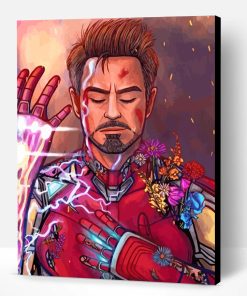 Iron Man Marvel Paint By Number