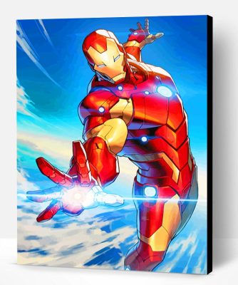 Iron Man Paint By Number